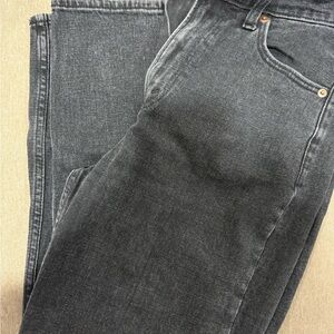 Abercrombie & Fitch Dark Gray Straight Jeans